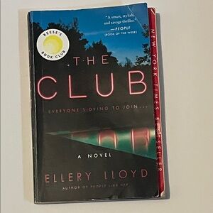 The Club Novel by Ellery Lloyd NWT